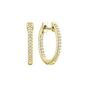 DIA LOOPS EARRING - BOU. D'OREIL. EN DIAM