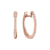DIAMOND HOOP EARRINGS