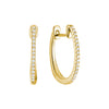 DIAMOND HOOP EARRINGS