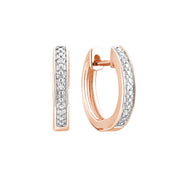 DIA HUGGIE EARRING  - BOU.D'OREIL. HUGGIE EN DIA
