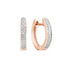 DIA HUGGIE EARRING  - BOU.D'OREIL. HUGGIE EN DIA