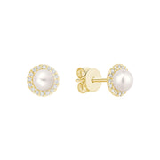 PEARL&DIAM EARRING - BOU.D'OREIL DIA&PERLE