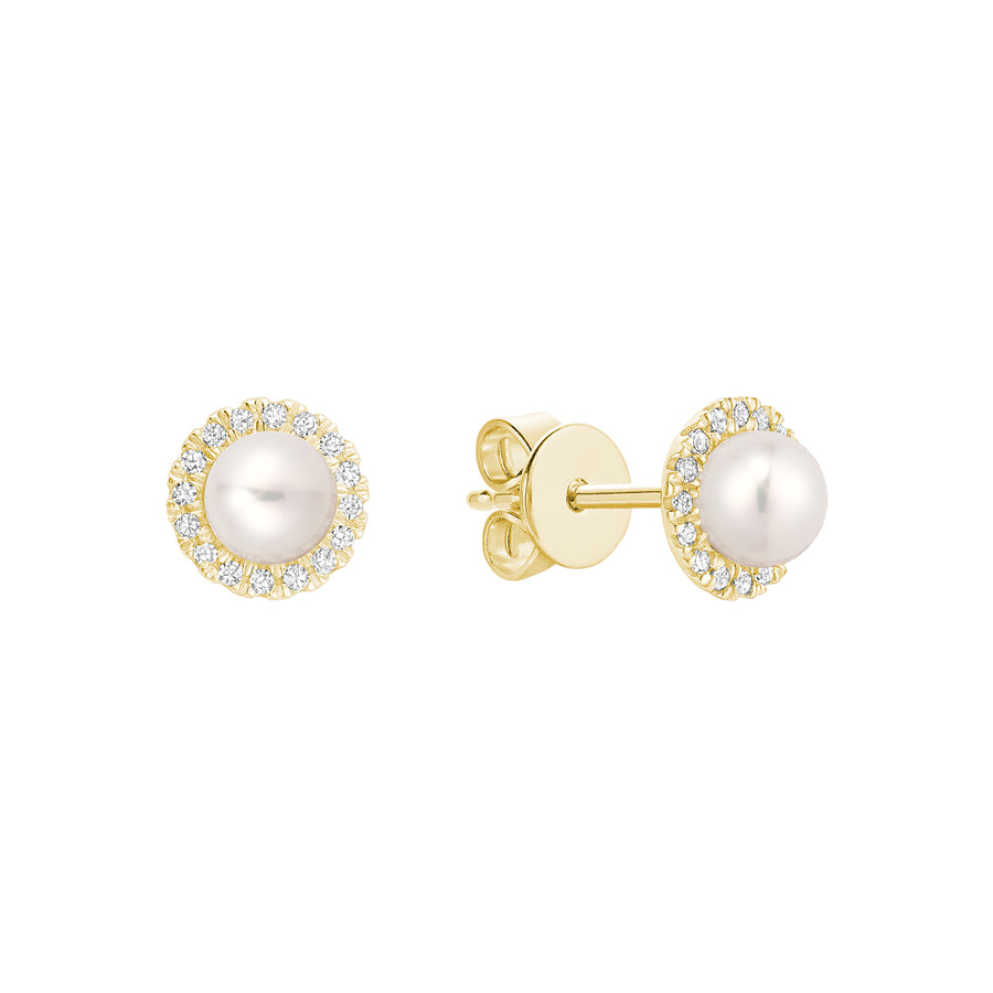 PEARL&DIAM EARRING - BOU.D'OREIL DIA&PERLE