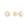 PEARL&DIAM EARRING - BOU.D'OREIL DIA&PERLE