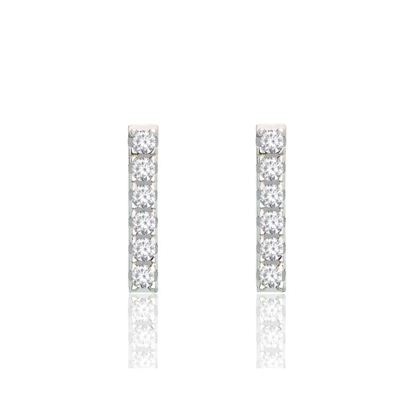 Clous d'oreilles barre scintillante