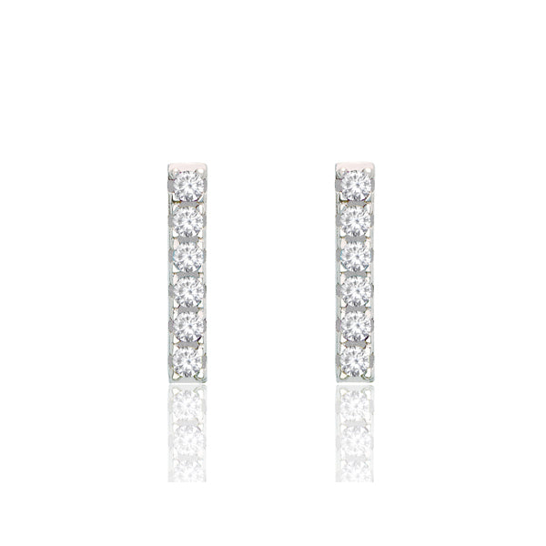 Clous d'oreilles barre scintillante