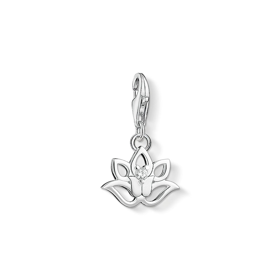 Pendentif Charm fleur de lotus