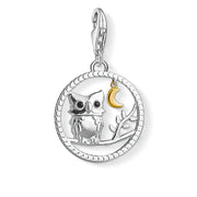 pendentif Charm Chouette de nuit