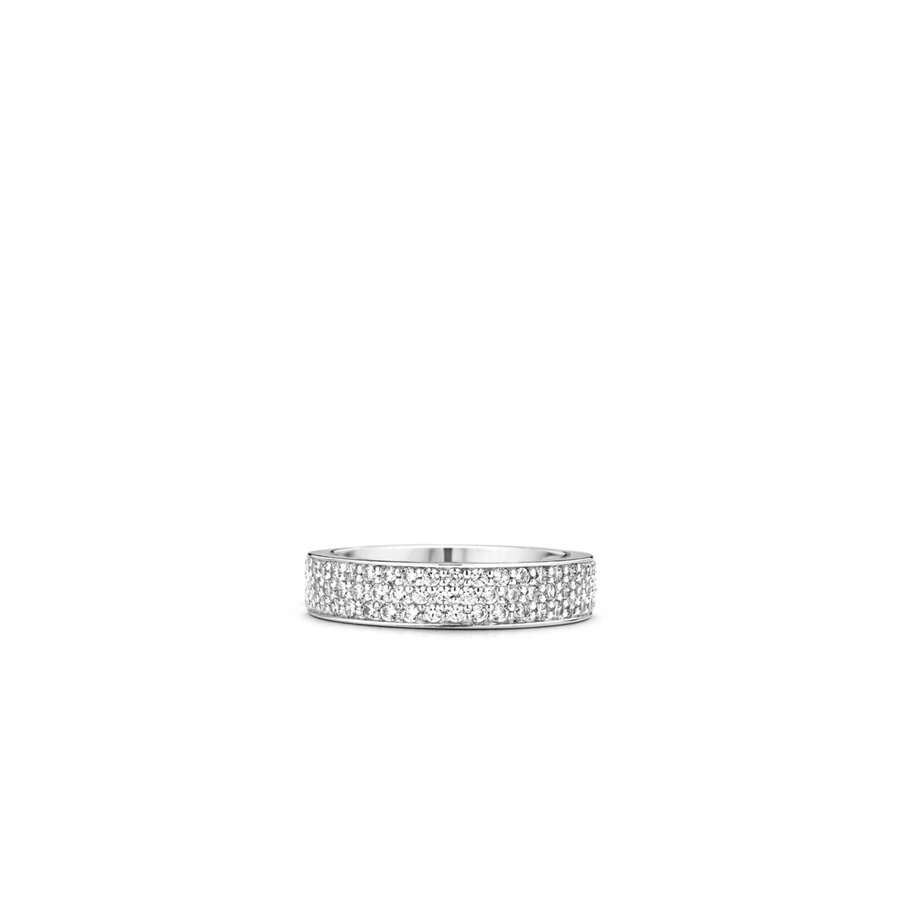 TI SENTO - Jonc pavé moyen zircon 1401ZI