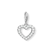 Pendentif Charm cœur romantique