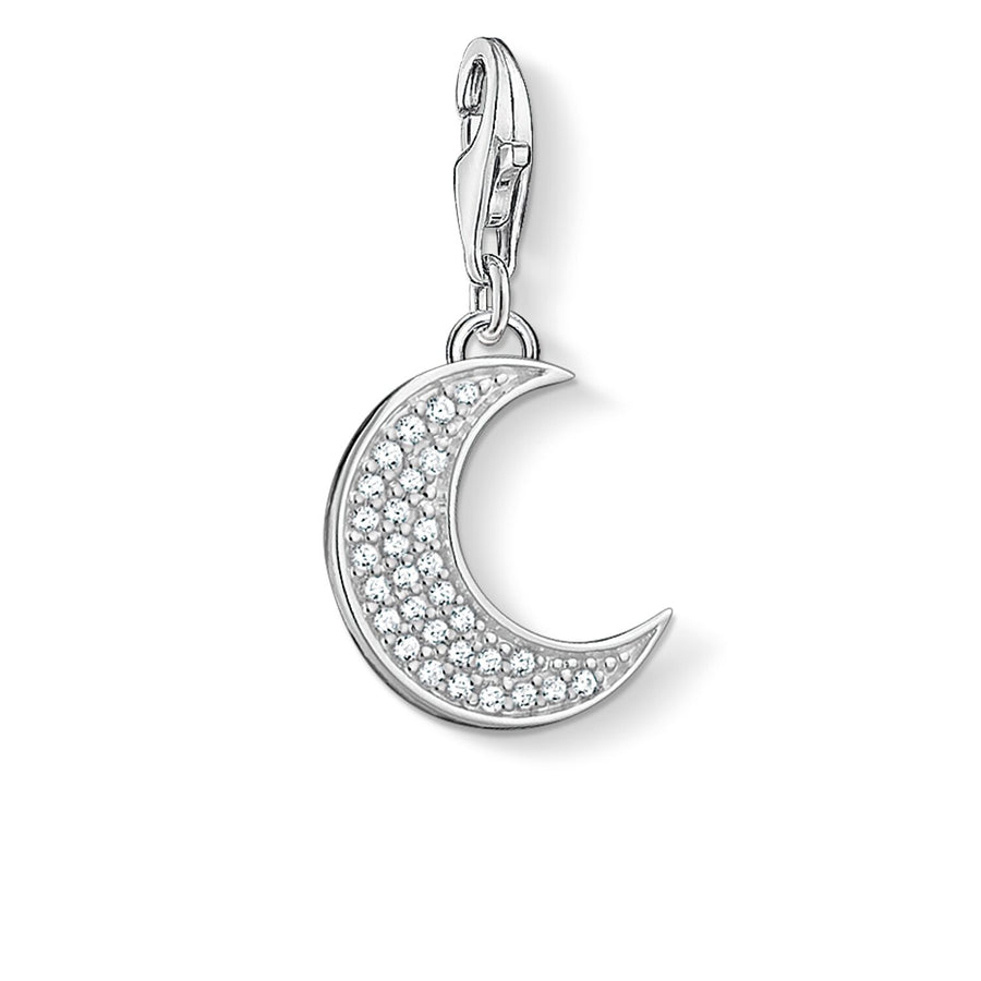 Pendentif Charm  Lune protectrice