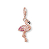 Pendentif Charm flamand rose