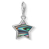 pendentif Charm étoile nacre turquoise