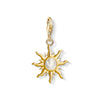 Pendentif Charm soleil avec nacre