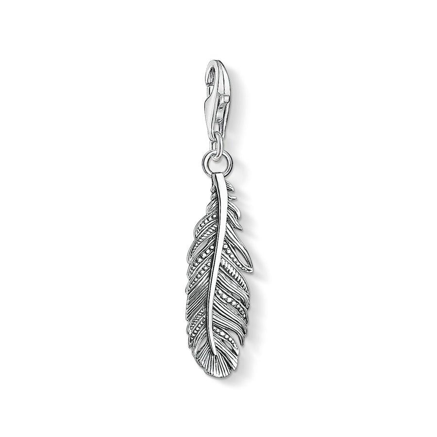 Pendentif Charm plume