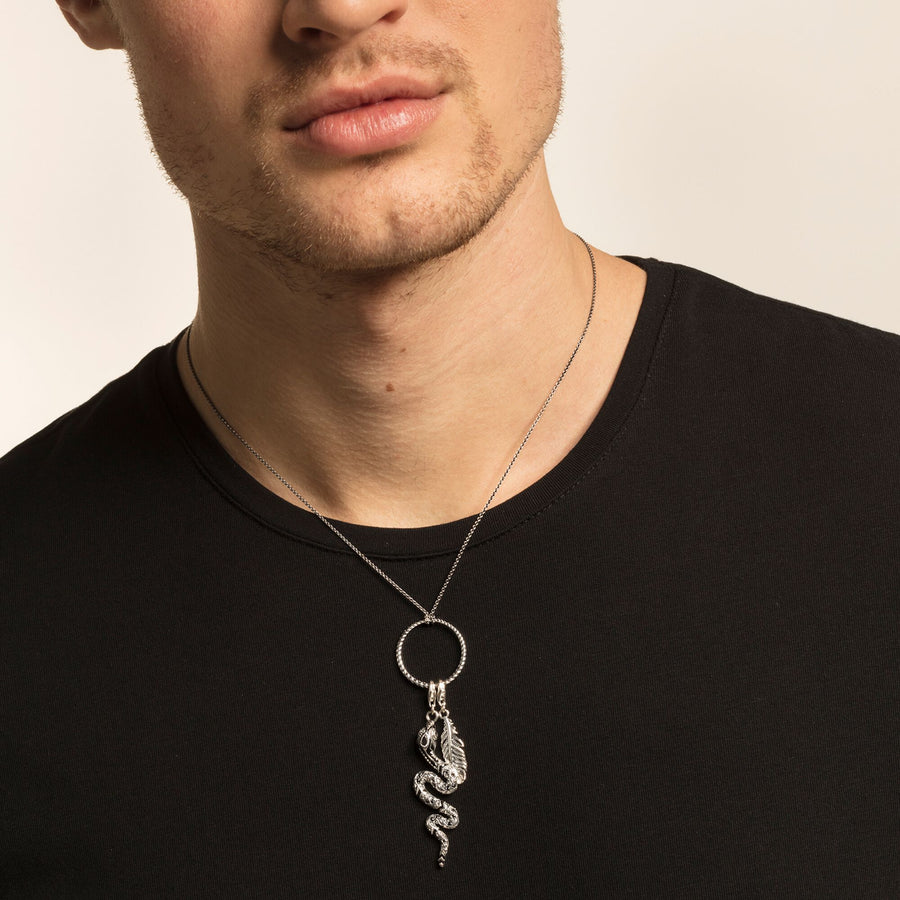Pendentif Charm plume