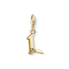Pendentif Charm lettre l or