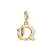 Pendentif Charm lettre q or