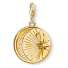 pendentif Charm LUNE avec ÉTOILE vintage