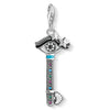 pendentif Charm clé du cœur