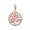 Pendentif Charm Tree of Love rose