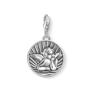 Pendentif Charm médaille ange gardien