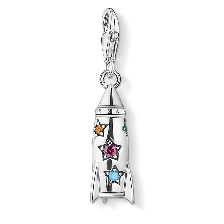pendentif Charm fusée