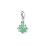 Pendentif Charm pierre naissance mai