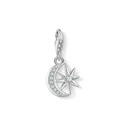 Pendentif Charm étoile & lune