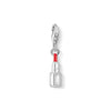 Pendentif Charm rouge à lèvres rouge