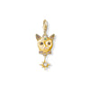 Pendentif Charm chat or