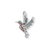 Pendentif Charm colibri argent