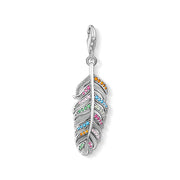 Pendentif Charm plume argent