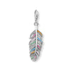 Pendentif Charm plume argent