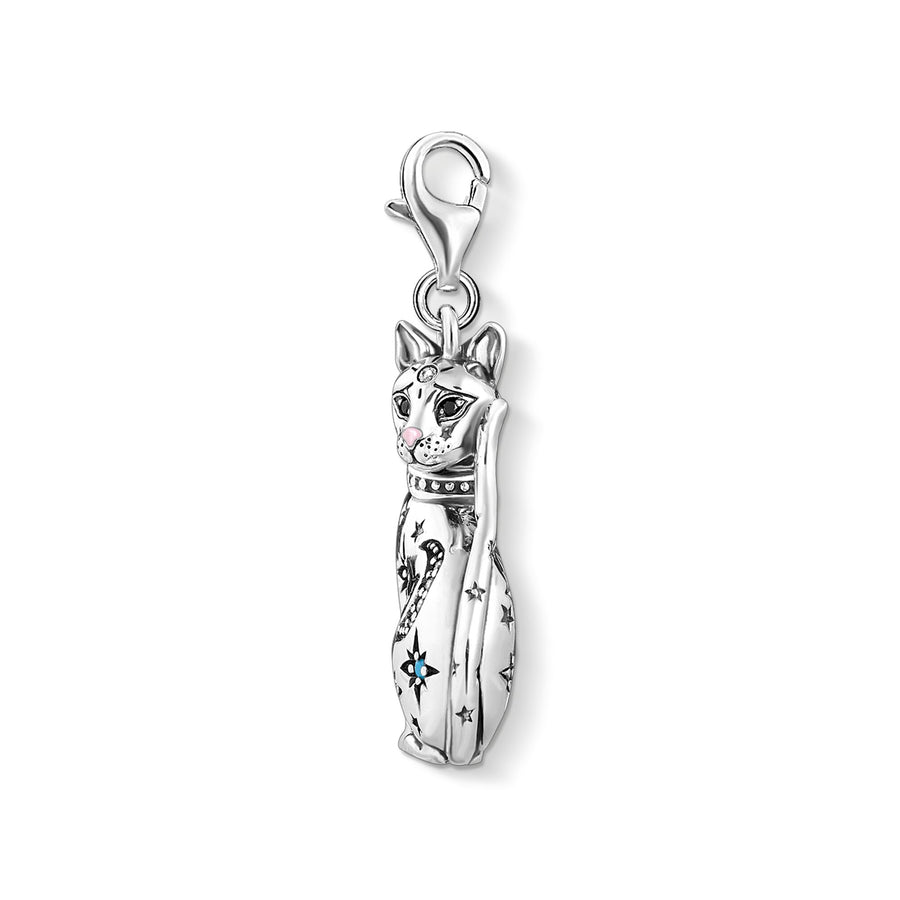 Pendentif Charm chat constellation arg.- VENTE FINALE