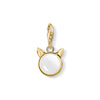 Pendentif Charm oreilles de chat or