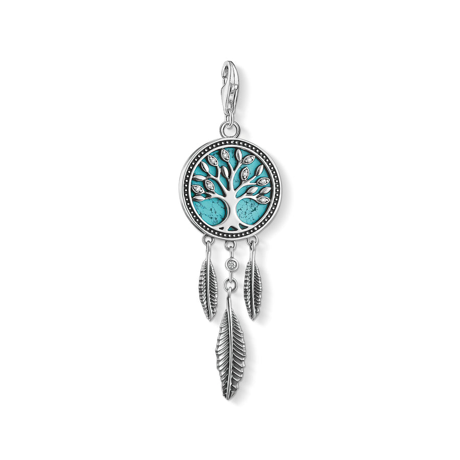 Pendentif Charm attrape-rêves arbre
