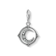 Pendentif Charm lune argent