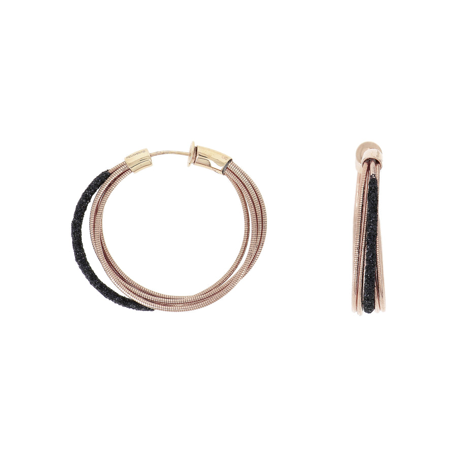 PESAVENTO Boucles d'oreilles Multi-branches Italien DNA Polvere di Sogni