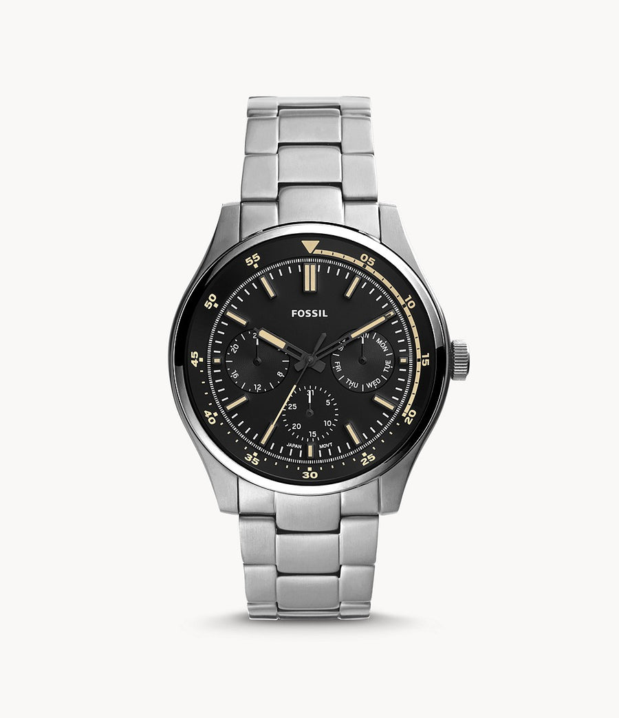 FOSSIL Montre Belmar à multifonctions Acier Inoxydable
