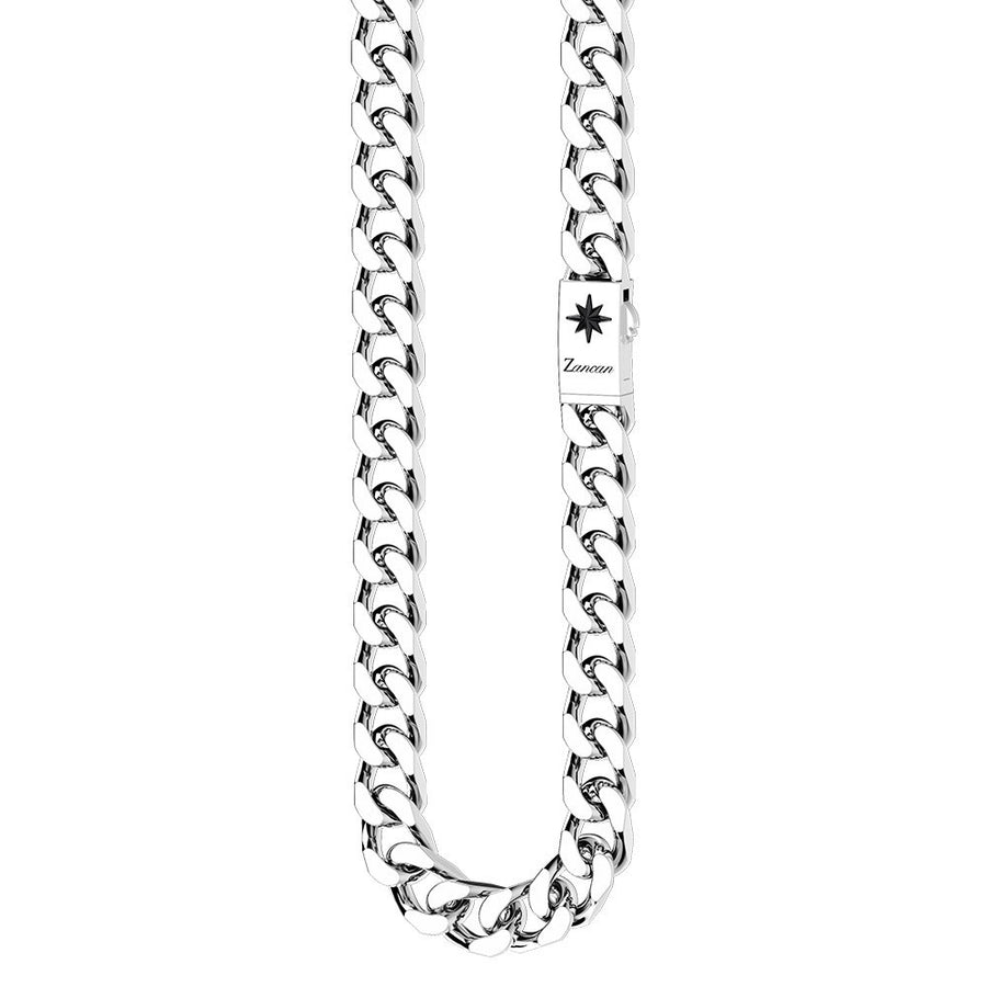 ZANCAN Chaine gourmet Cosmopolitan argent sterling 78gr
