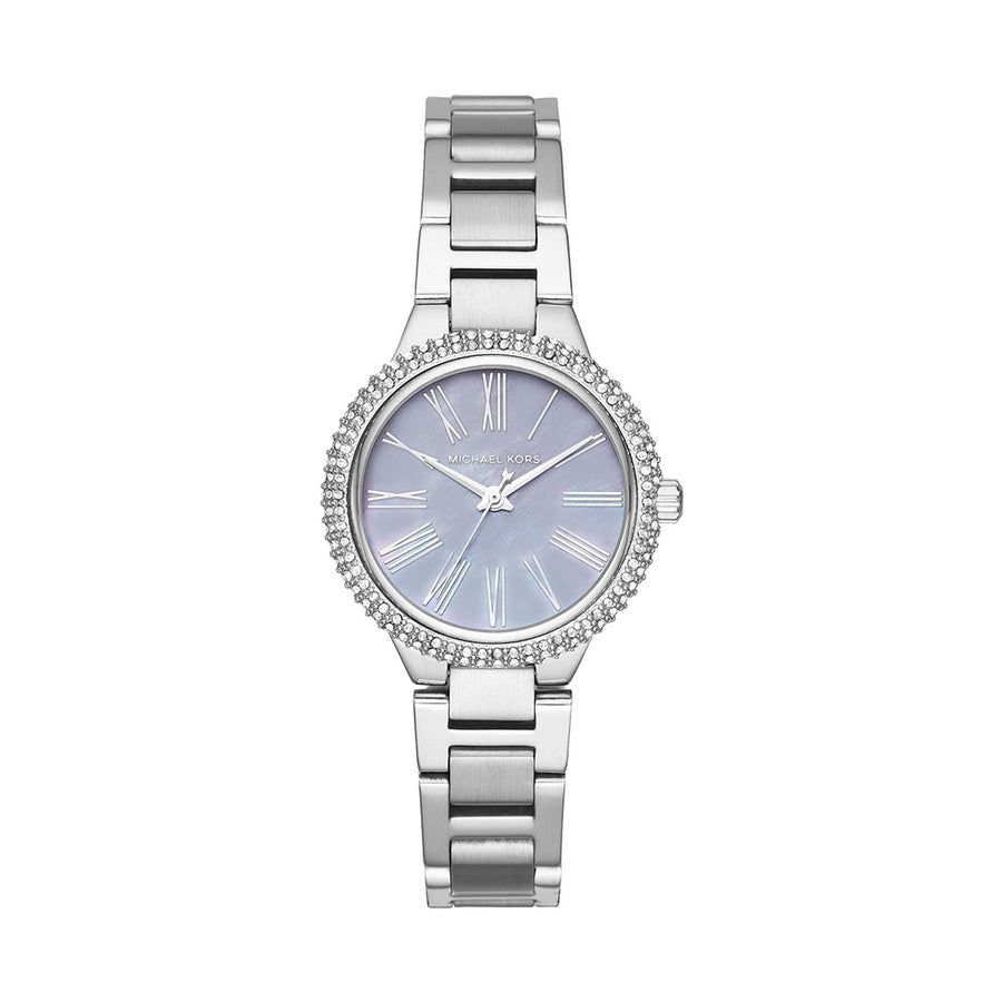 MK Montre Taryn argent à trois aiguilles
