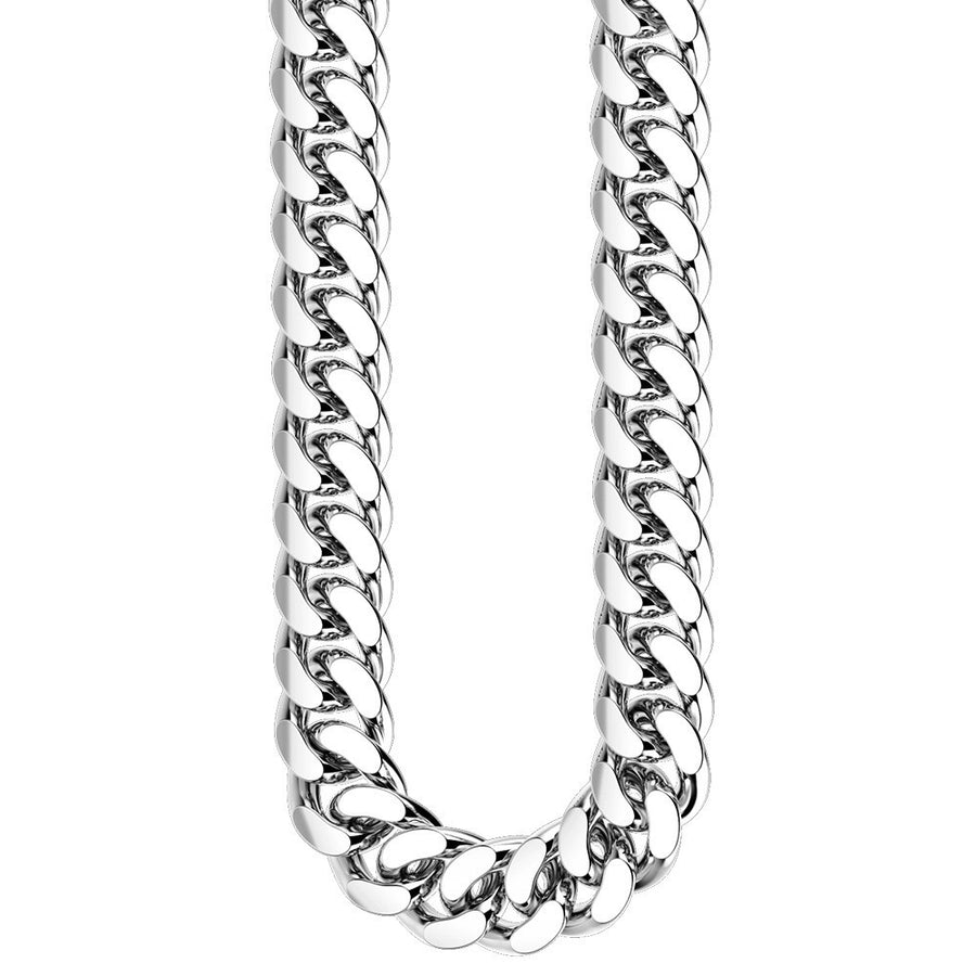 ZANCAN Chaine gourmet Cosmopolitan argent sterling 62gr.