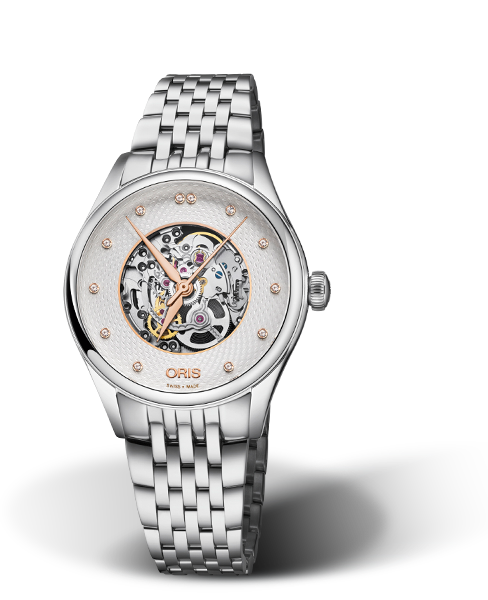 Oris Artelier Skeleton Diamonds