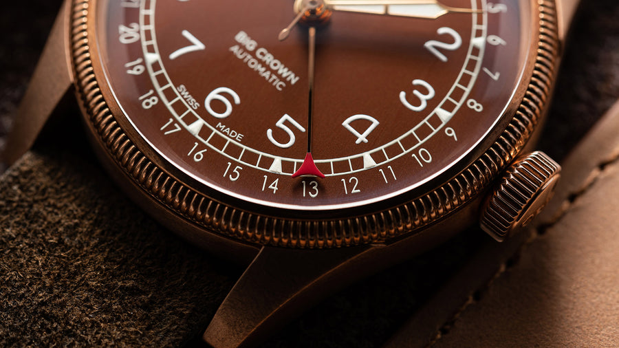 Big Crown Bronze Pointer Date
