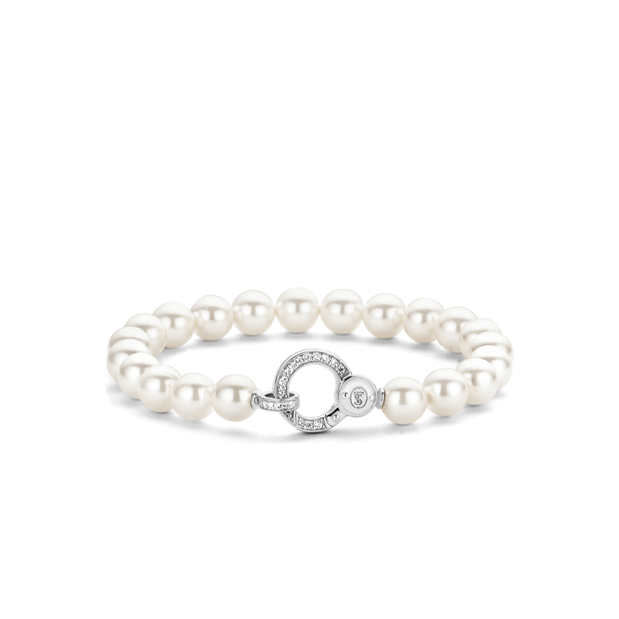 TI SENTO Bracelet Perle CZ