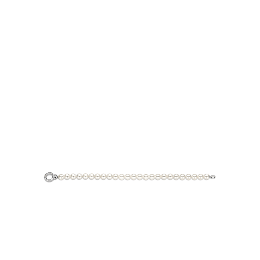TI SENTO Bracelet Perle CZ