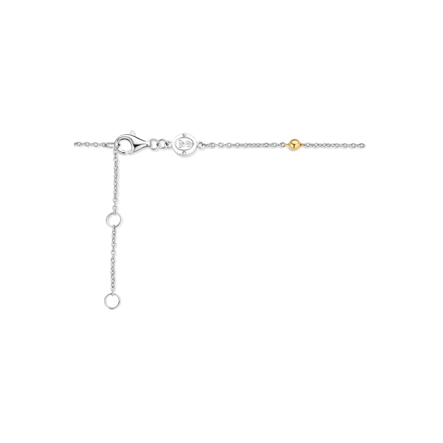 TI SENTO Bracelet chaine à billes dorées