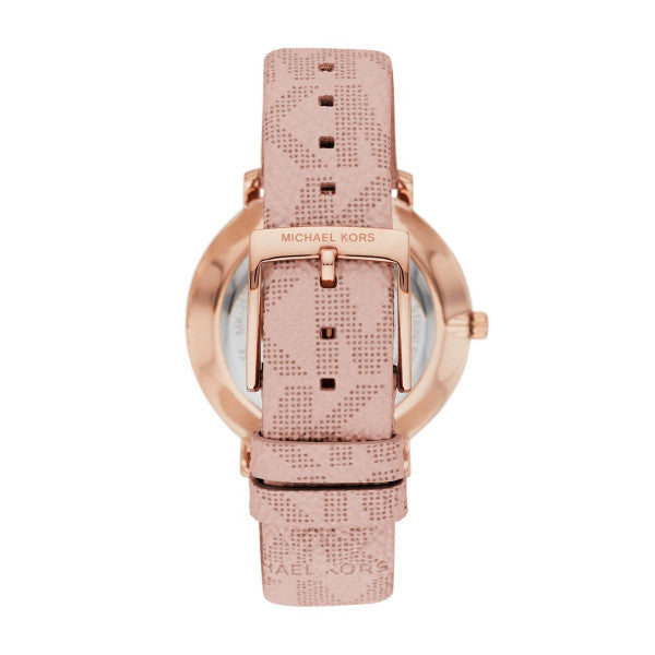 MK Montre Pyper rose logo