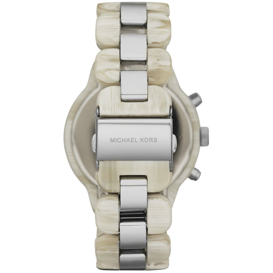 MK Montre Showstopper style ivoire à multifonctions